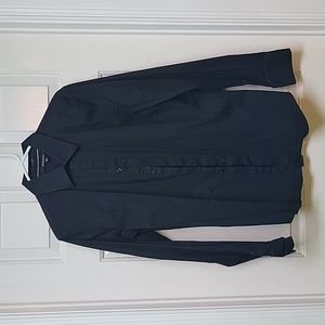 Men's black button down shirt